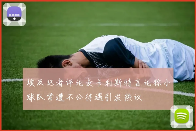埃及记者评论麦卡利斯特言论称小球队常遭不公待遇引发热议